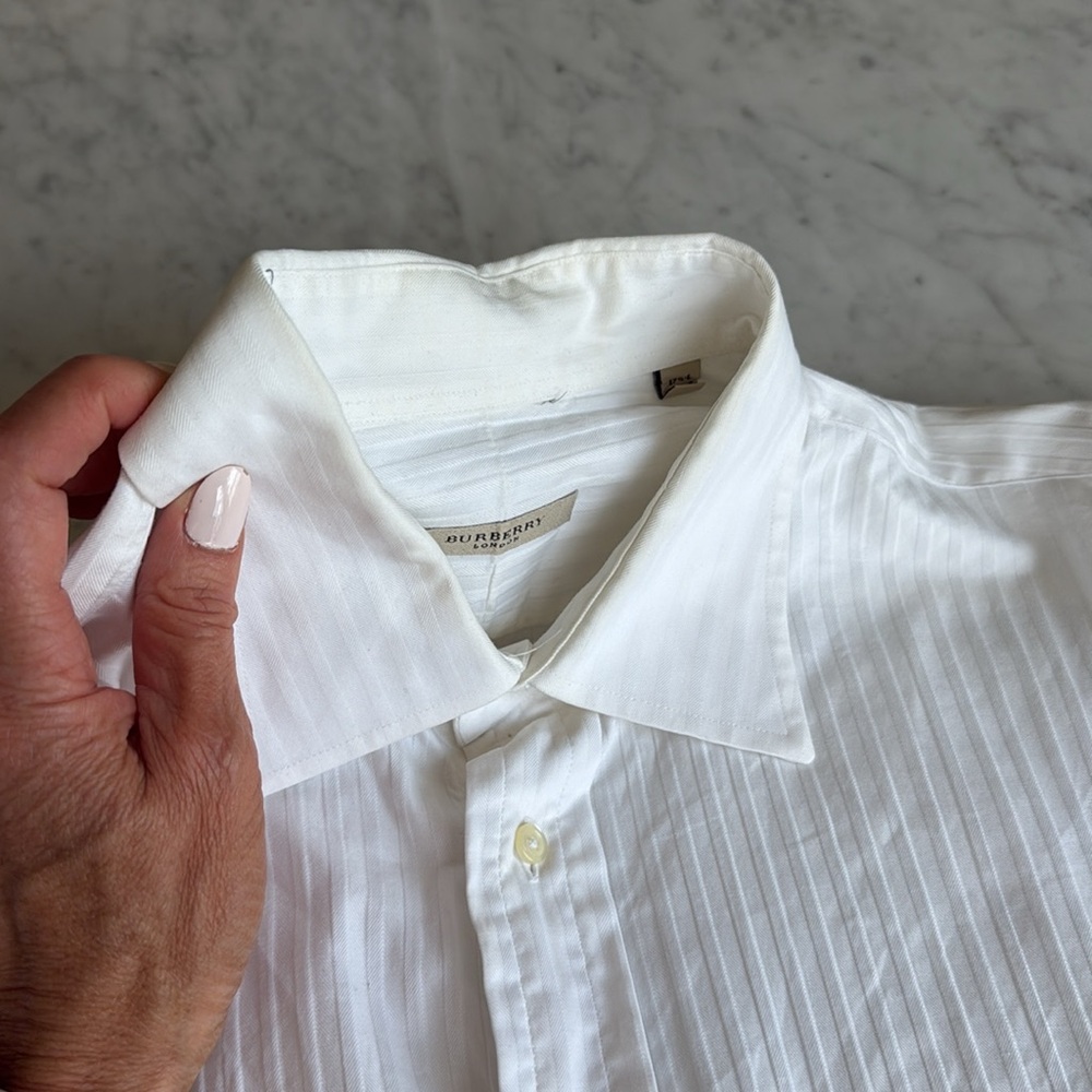 Burberry Men’s Cotton Button Down - Picture 4 of 7